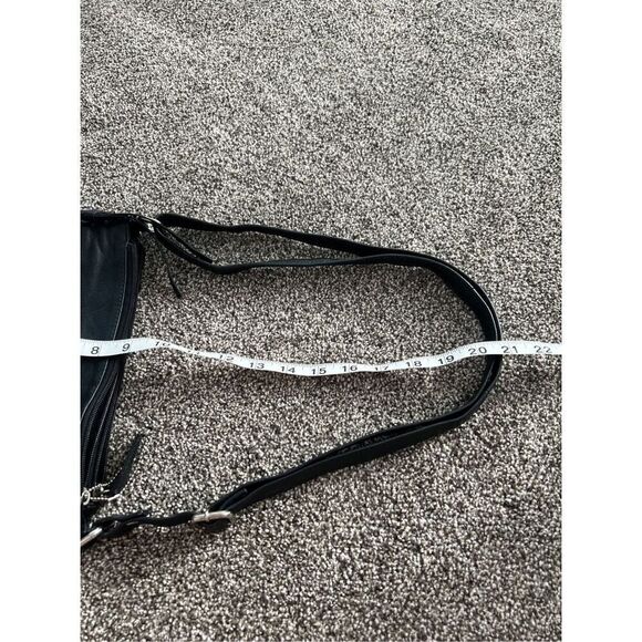 Black Great American Leatherworks Patchwork Handbag - Picture 8 of 10